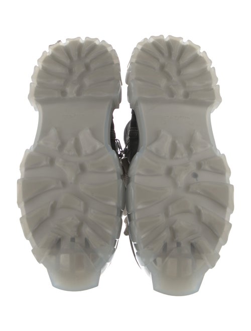 Rick Owens Bozo Tractor Jumbo Lace Leather Hiking Boots