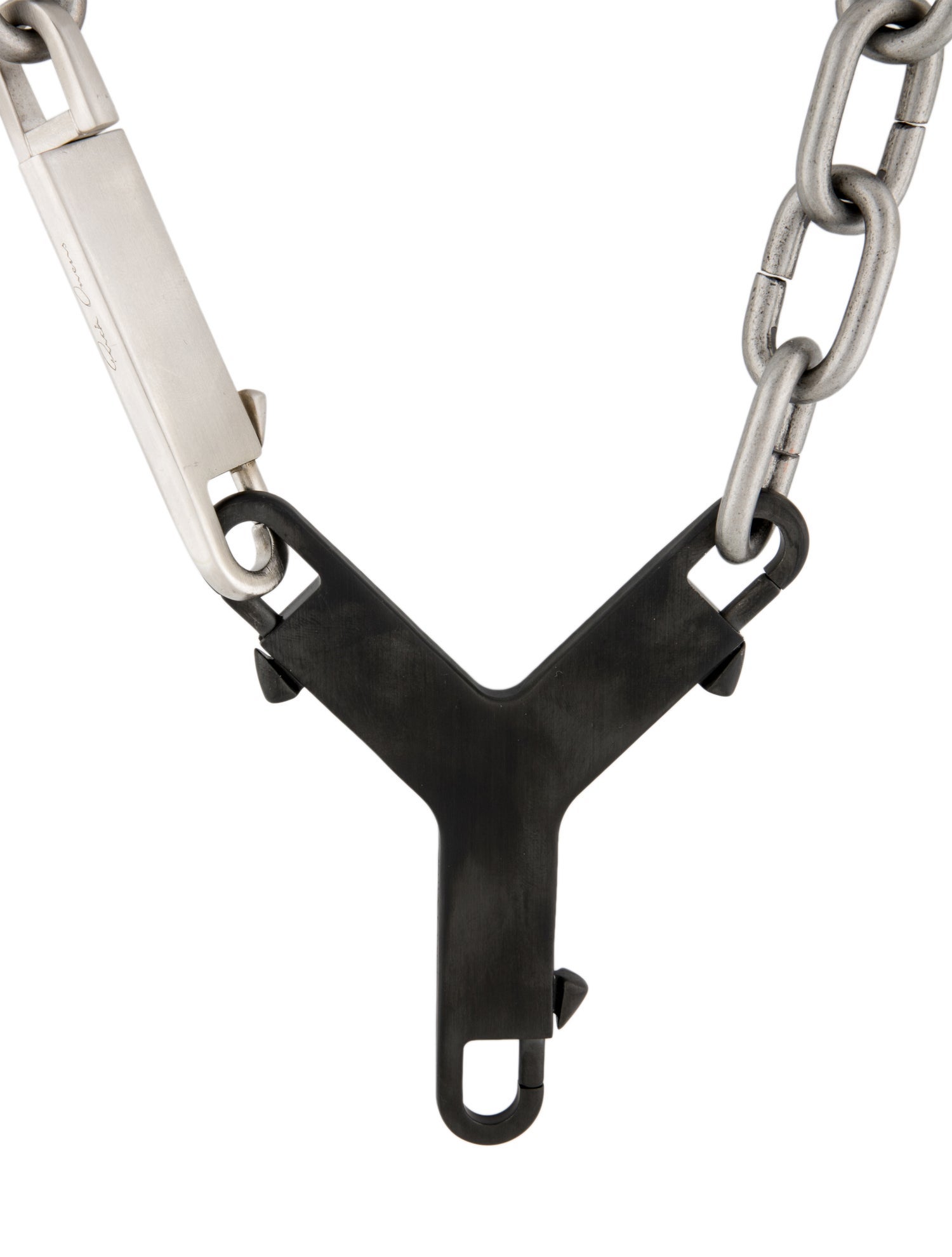 コスプレ小物 Rick Owens cerberus choker RICK OWENS CERBERUS SARCOFAGO CHOKER NECKLACE UNISEX SS22