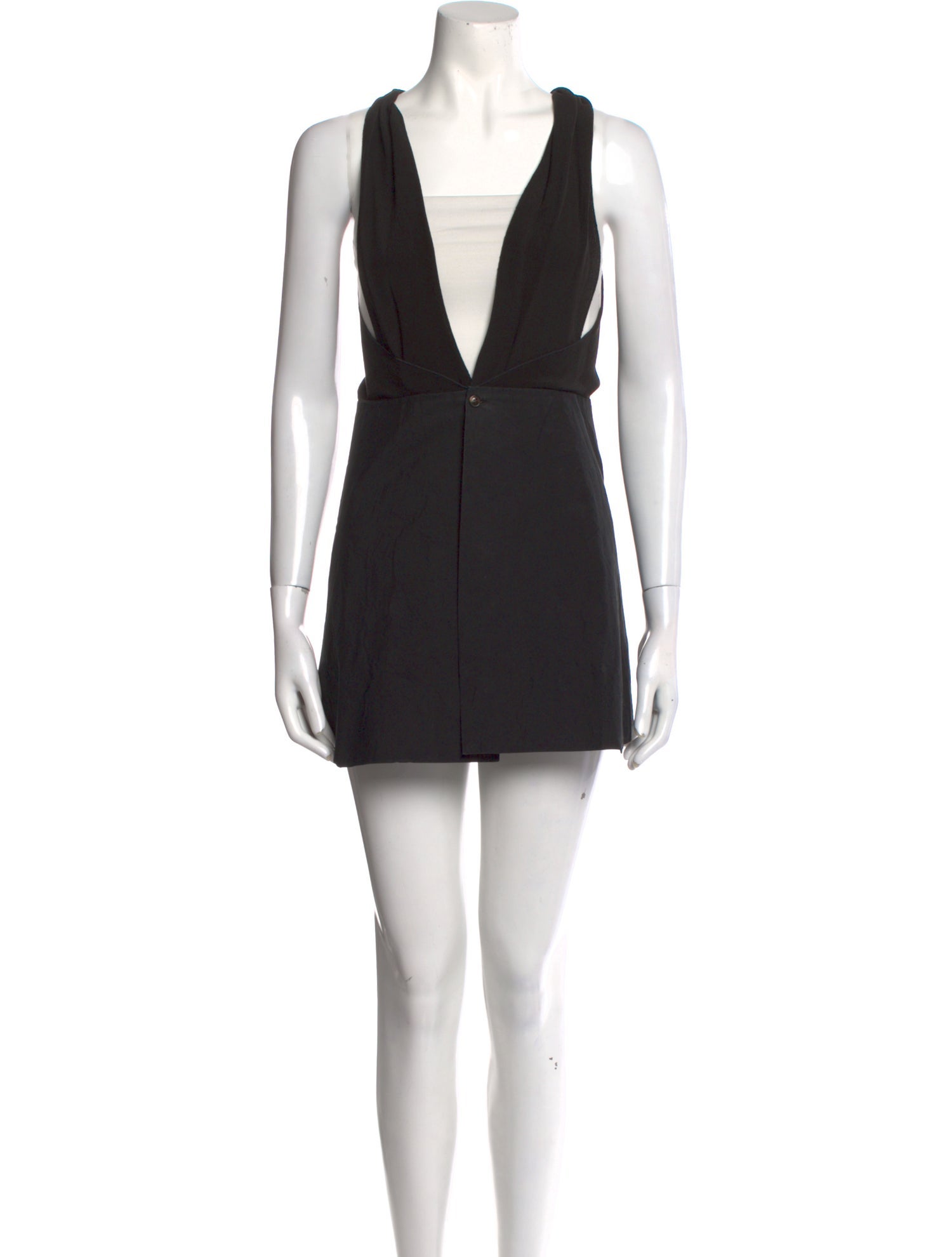 【関税&送料込】Rick Owens Crepe Mini Dress RICK OWENS STRAPLESS PRONGED CUTOUT MINIDRESS – TheLuxeLend