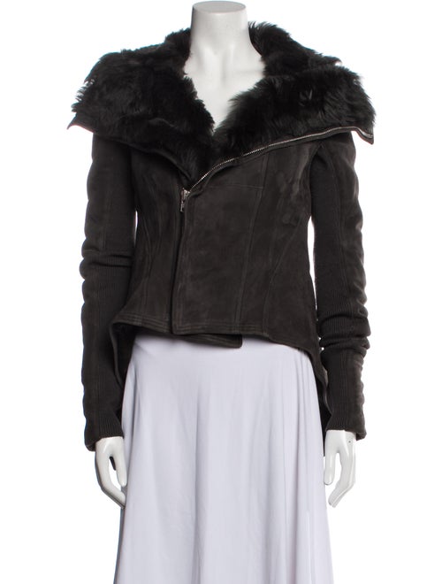 Rick Owens Shearling Fur Jacket