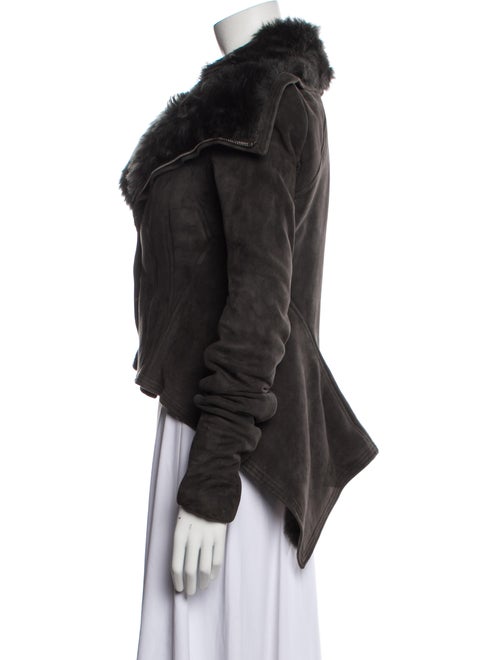 Rick Owens Shearling Fur Jacket