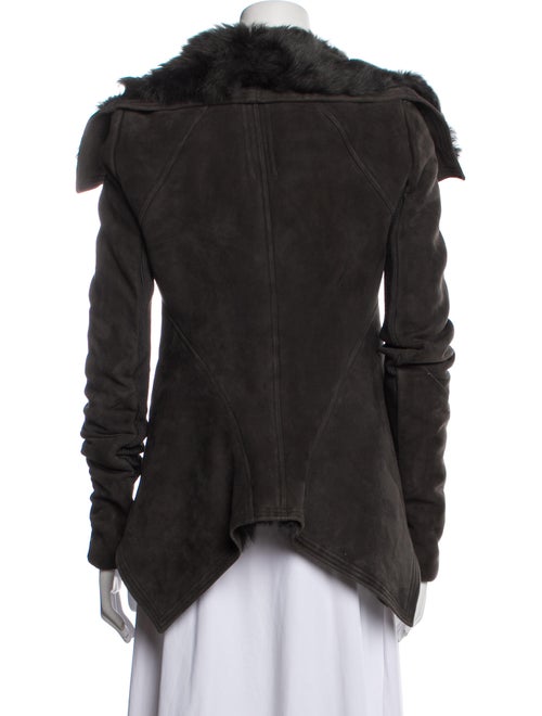 Rick Owens Shearling Fur Jacket