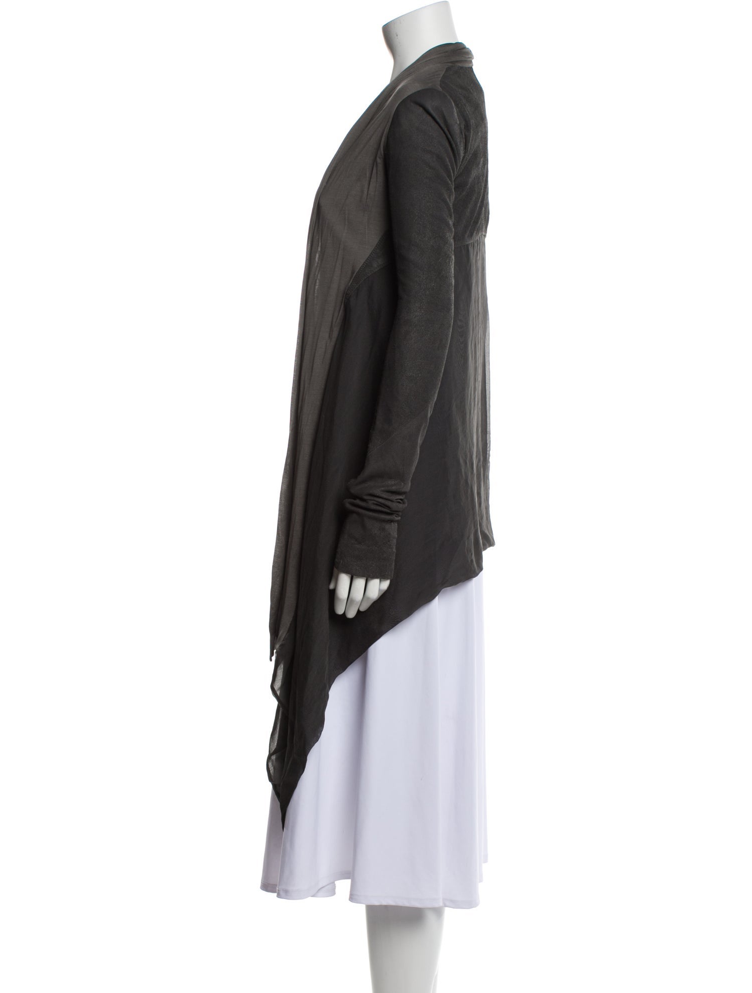 Rick Owens Open Front Sweater