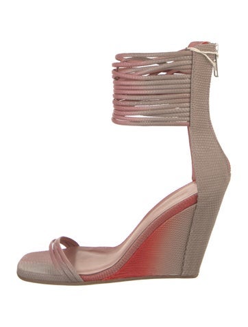 Rick Owens Sandals Embossed Leather Us10, It40 | 10