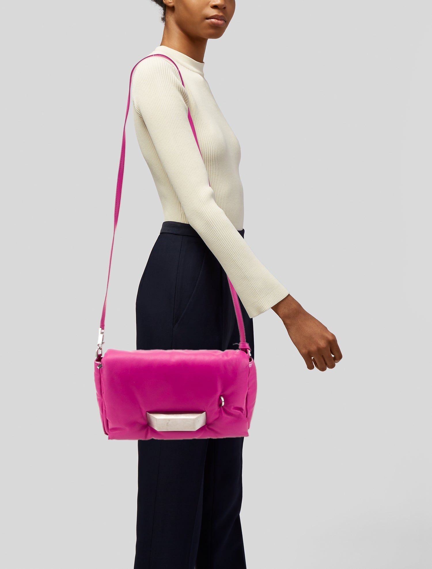 Rick Owens Leather Shoulder Bag