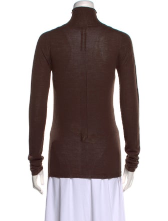 Rick Owens Wool Turtleneck Pullover