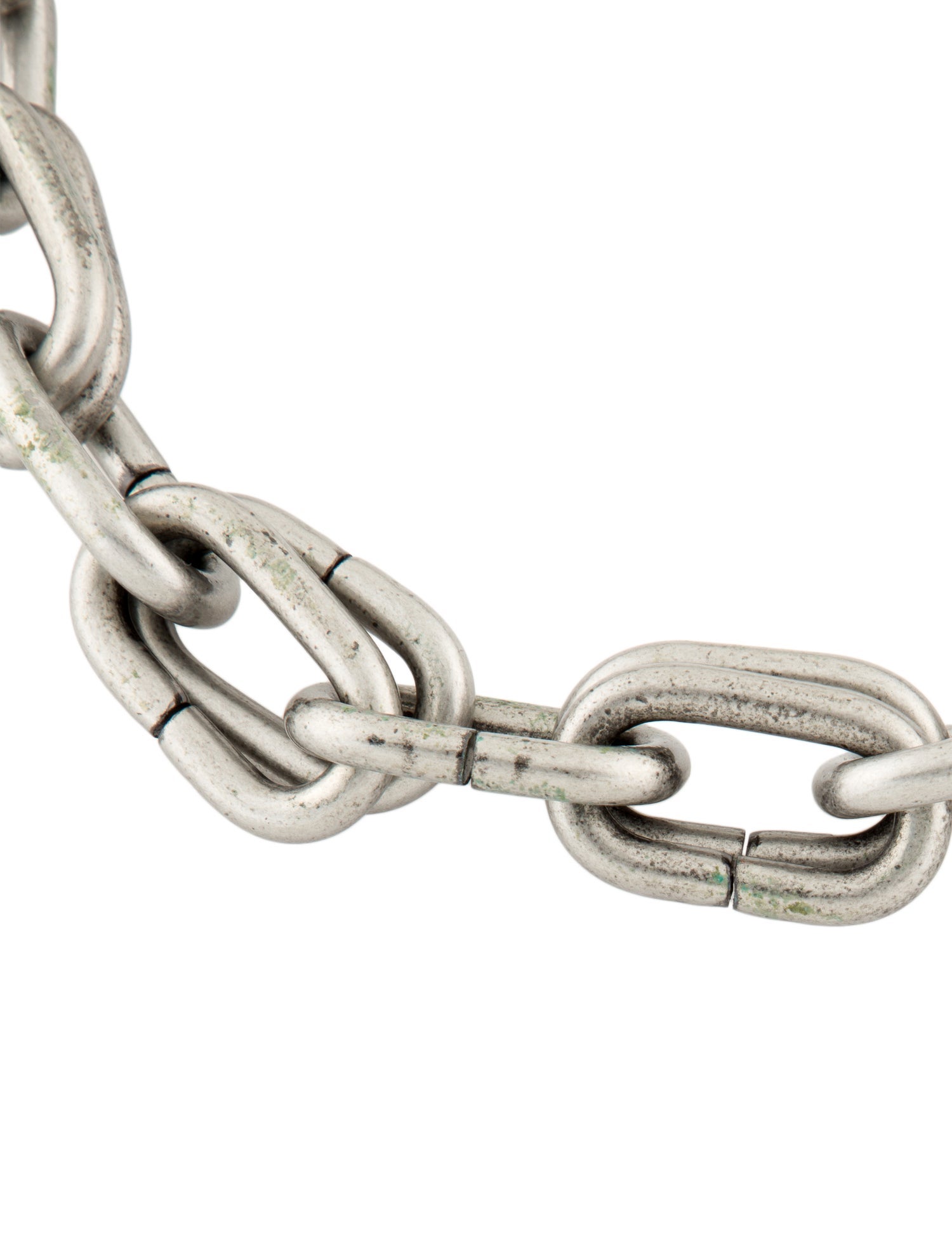 Rick Owens Double Link Choker Necklace - Chain, Necklaces