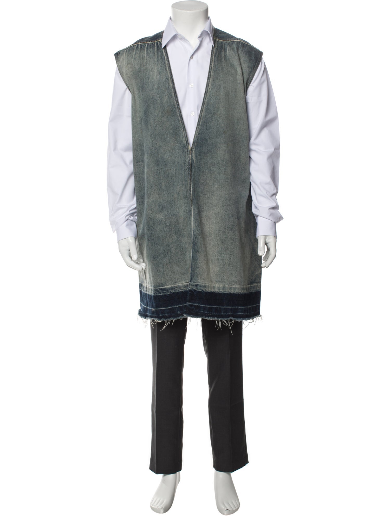 Rick Owens 2015 'Faun' Tunic Vest