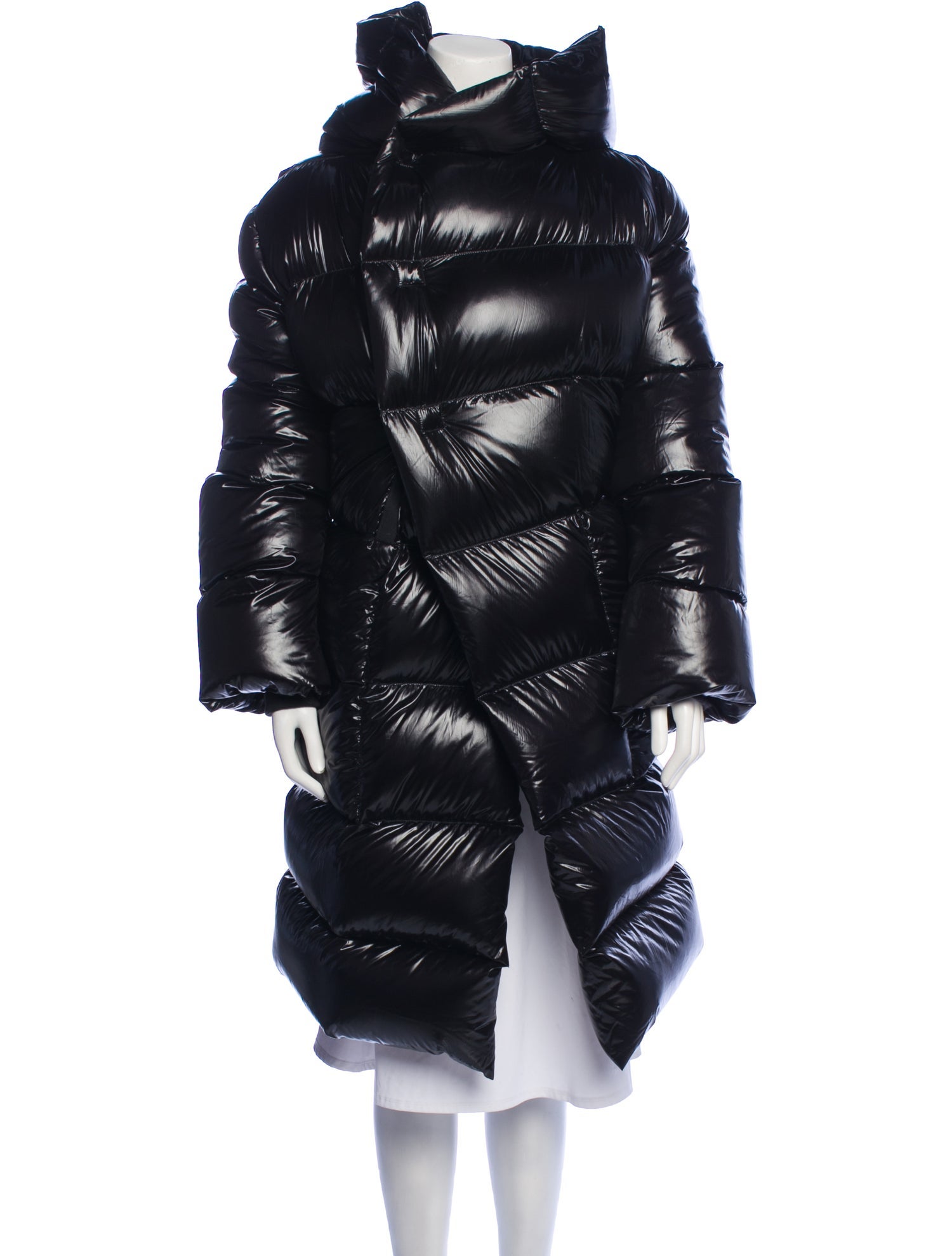 Rick Owens 2024 'Porterville' Hooded Liner Down Coat
