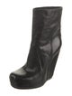 Rick Owens Leather Boots