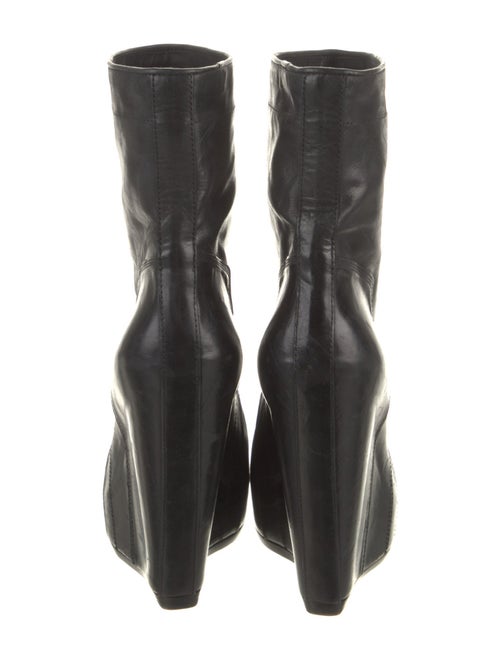Rick Owens Leather Boots