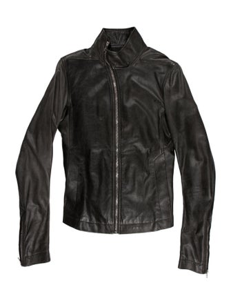 Rick Owens Leather Jacket