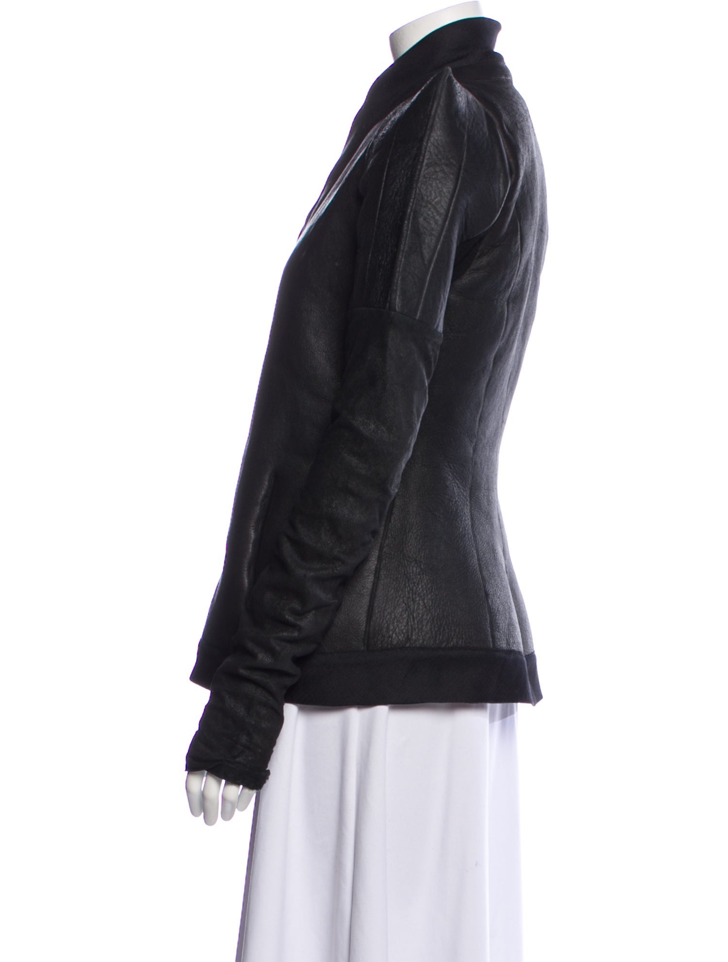 Rick Owens Vintage 2000's Faux Fur Jacket