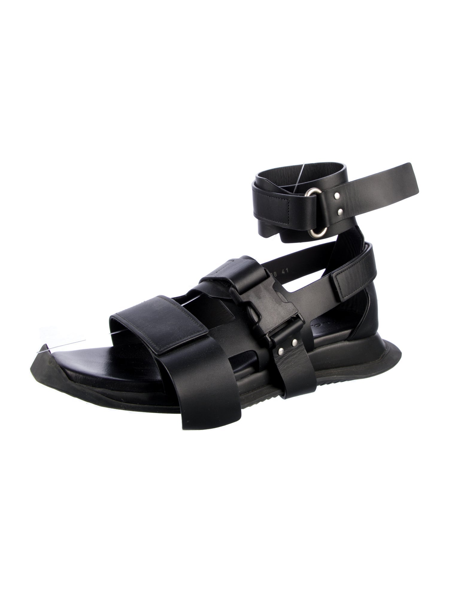 Rick Owens Leather Sandals