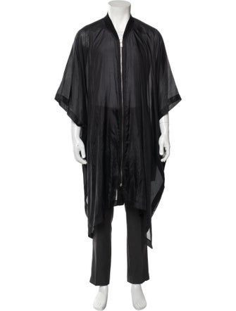 Rick Owens Silk Trench Coat