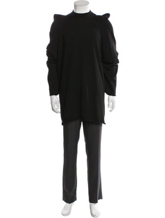 Rick Owens Virgin Wool Turtleneck Pullover