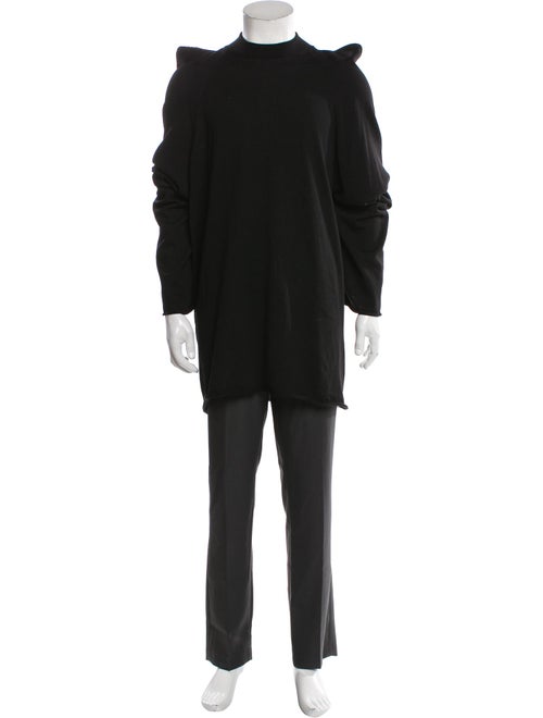 Rick Owens Virgin Wool Turtleneck Pullover