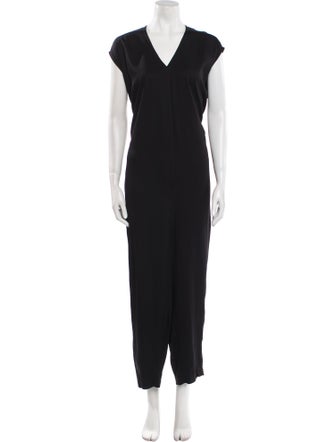Rick Owens V-Neck Jumpsuit