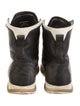 Rick Owens Leather Lace-Up Boots