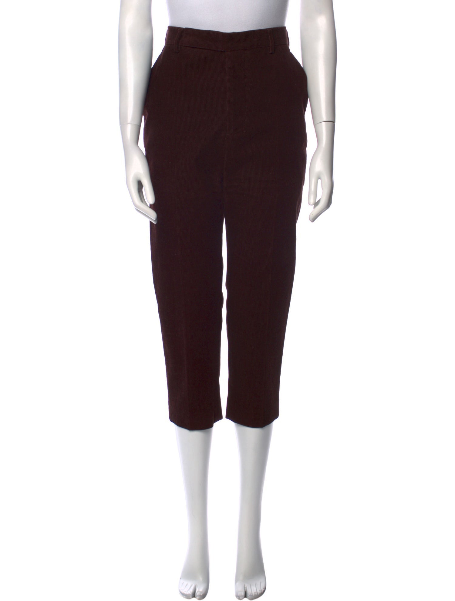 Rick Owens 'Performa' Astaire Cropped Straight Leg Pants