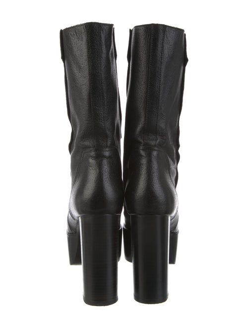 Rick Owens Leather Boots
