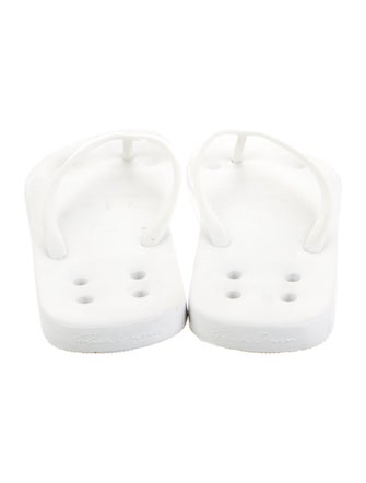 Rick Owens Rubber Flip Flops