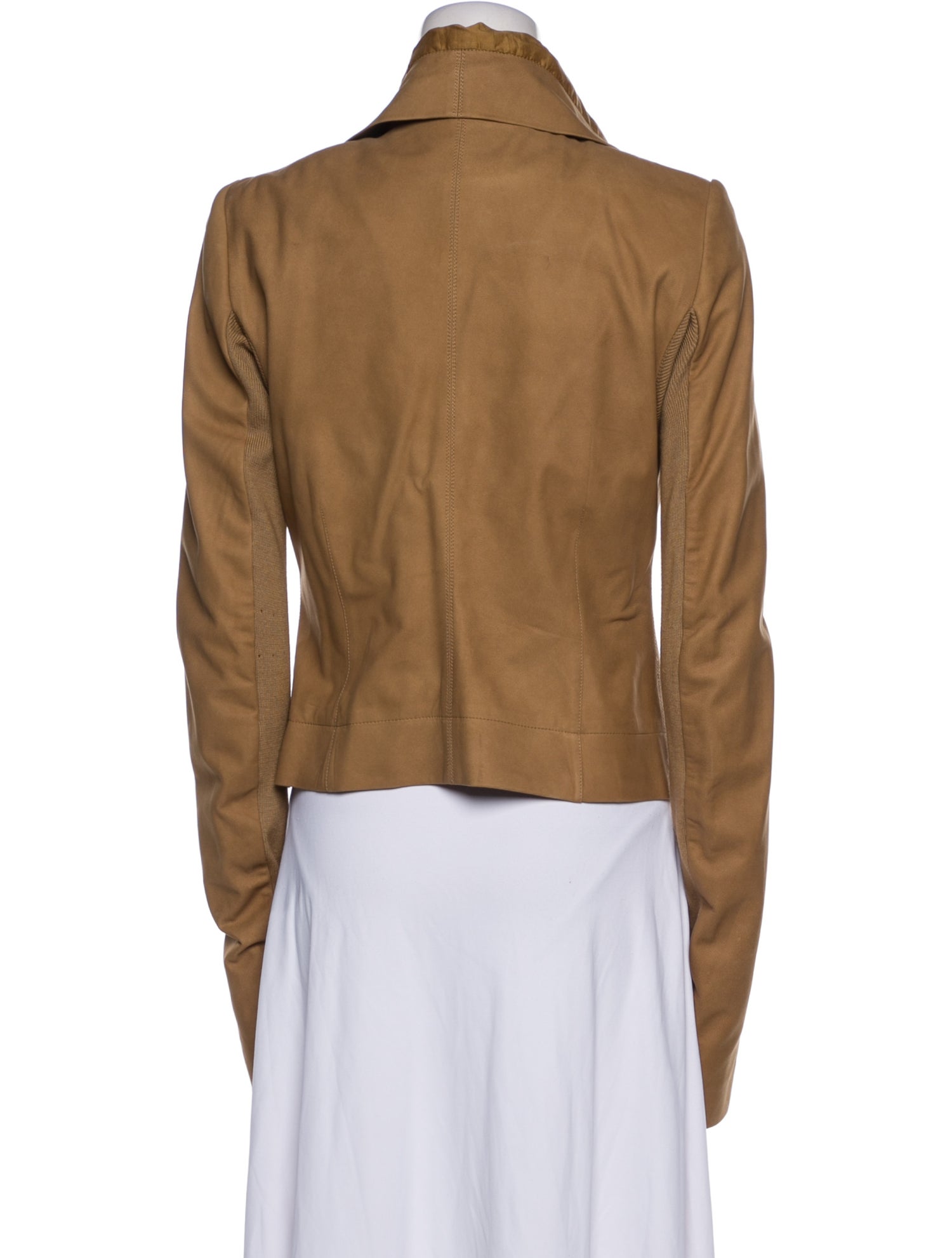 Rick Owens Leather Biker Jacket