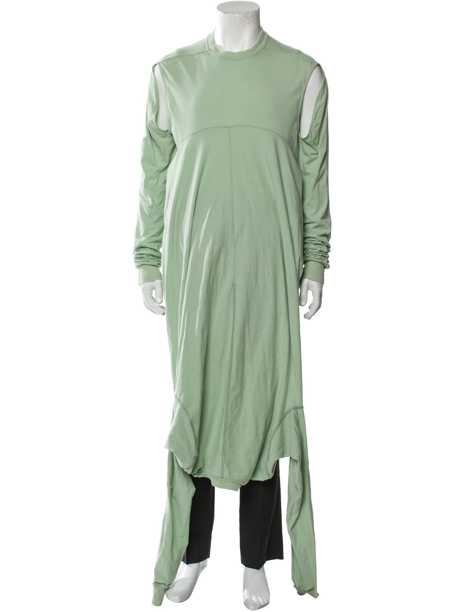 Rick Owens Crew Neck Long Sleeve T-Shirt