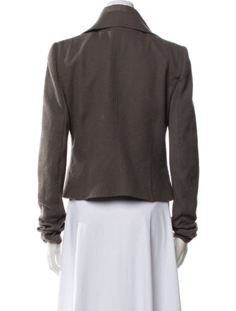 Rick Owens Virgin Wool Biker Jacket