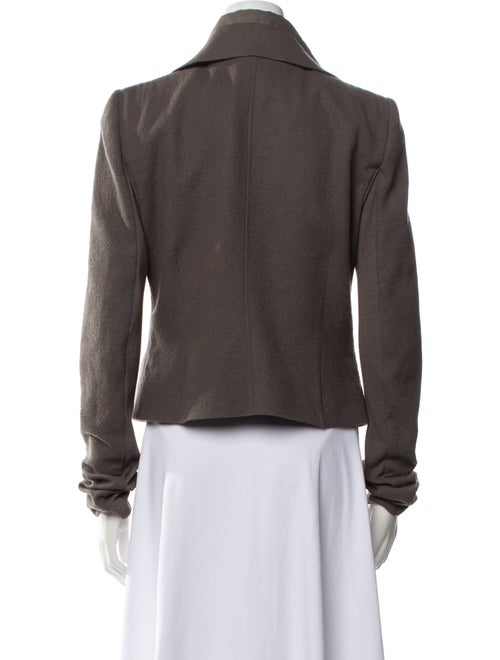 Rick Owens Virgin Wool Biker Jacket