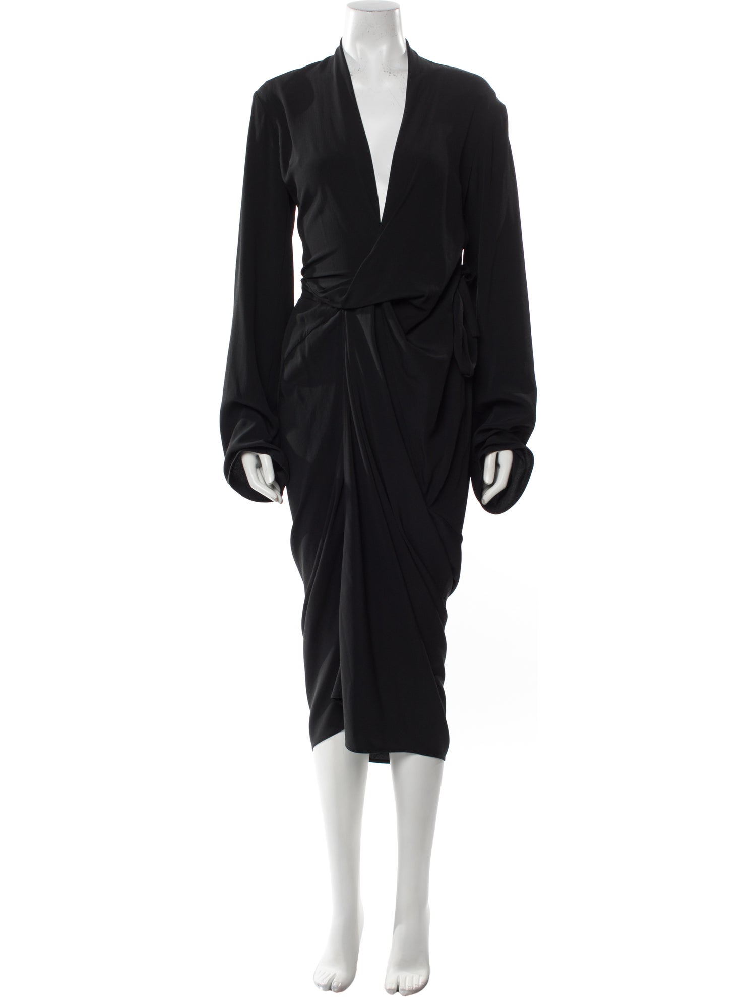 【RICK OWENS】 新作!! ☆WRAP ドレス☆ 素材の未踏領域へ。リック オウエンスが押し進める、飽くなき