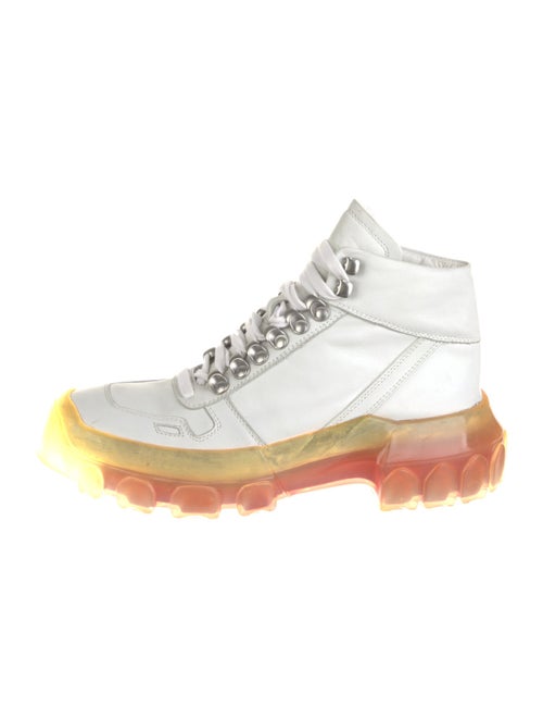 Rick Owens Leather Chunky Sneakers