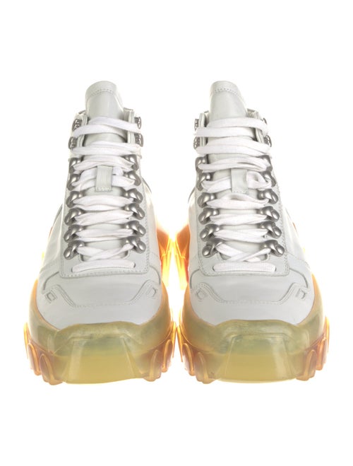 Rick Owens Leather Chunky Sneakers