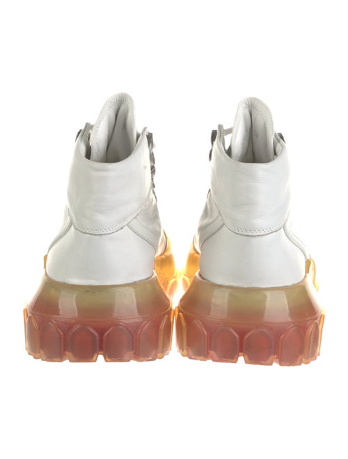 Rick Owens Leather Chunky Sneakers