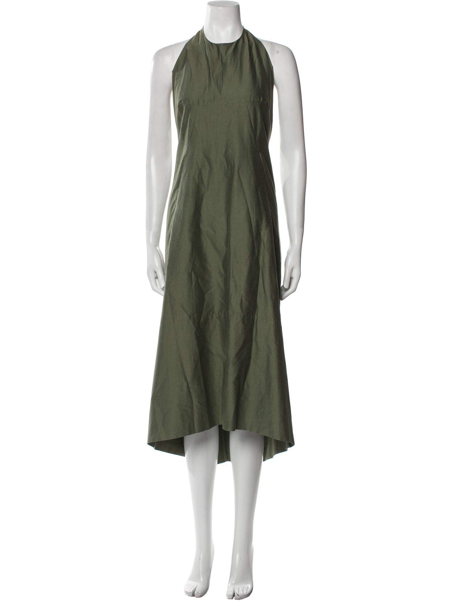 Rick Owens Crew Neck Long Dress