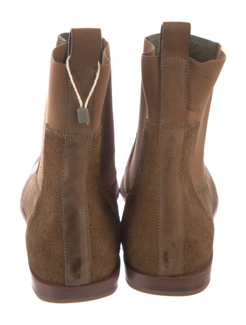 Rick Owens Suede Chelsea Boots