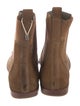 Rick Owens Suede Chelsea Boots