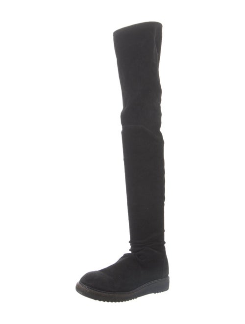 Rick Owens Suede Sock Boots