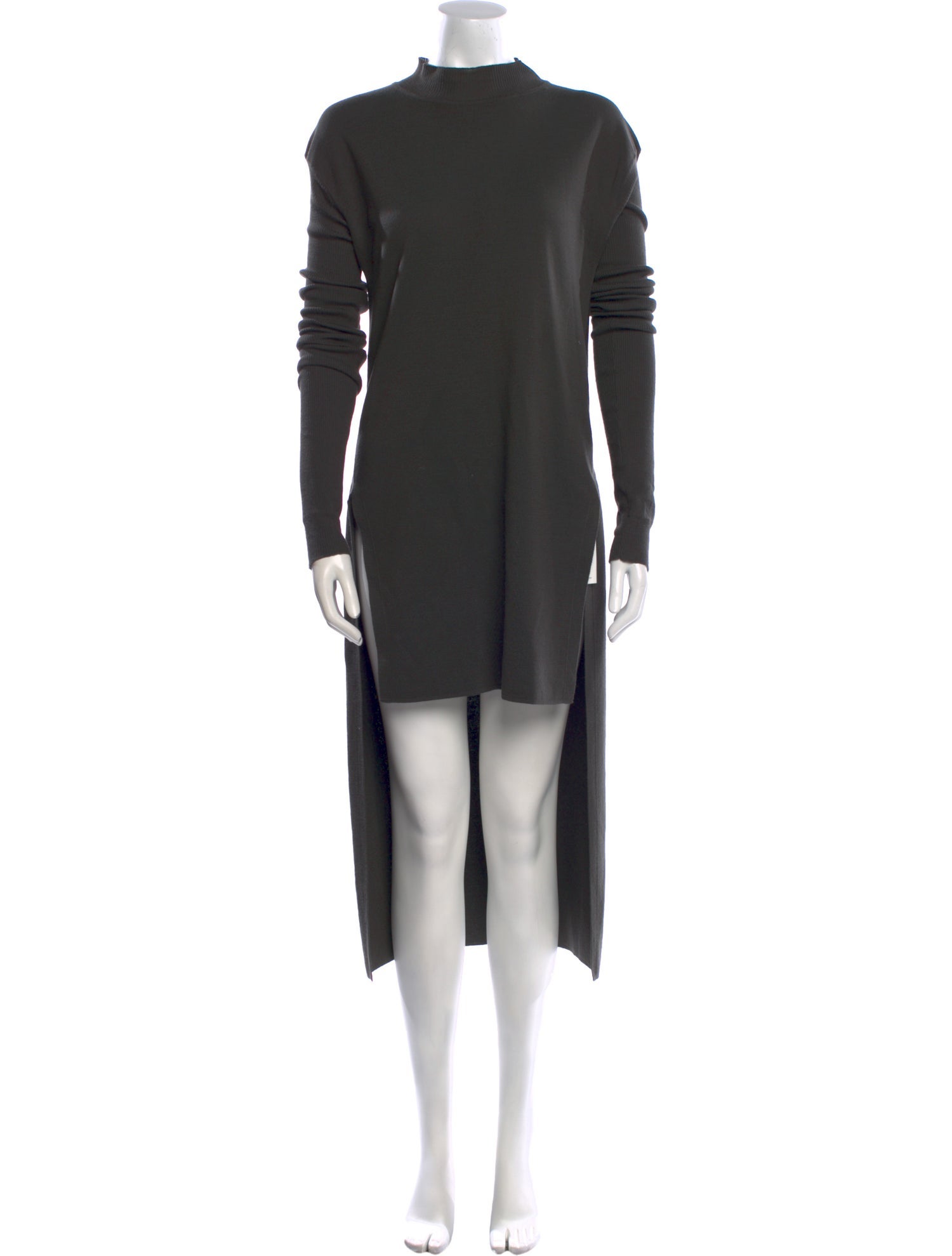 Rick Owens Virgin Wool Long Dress