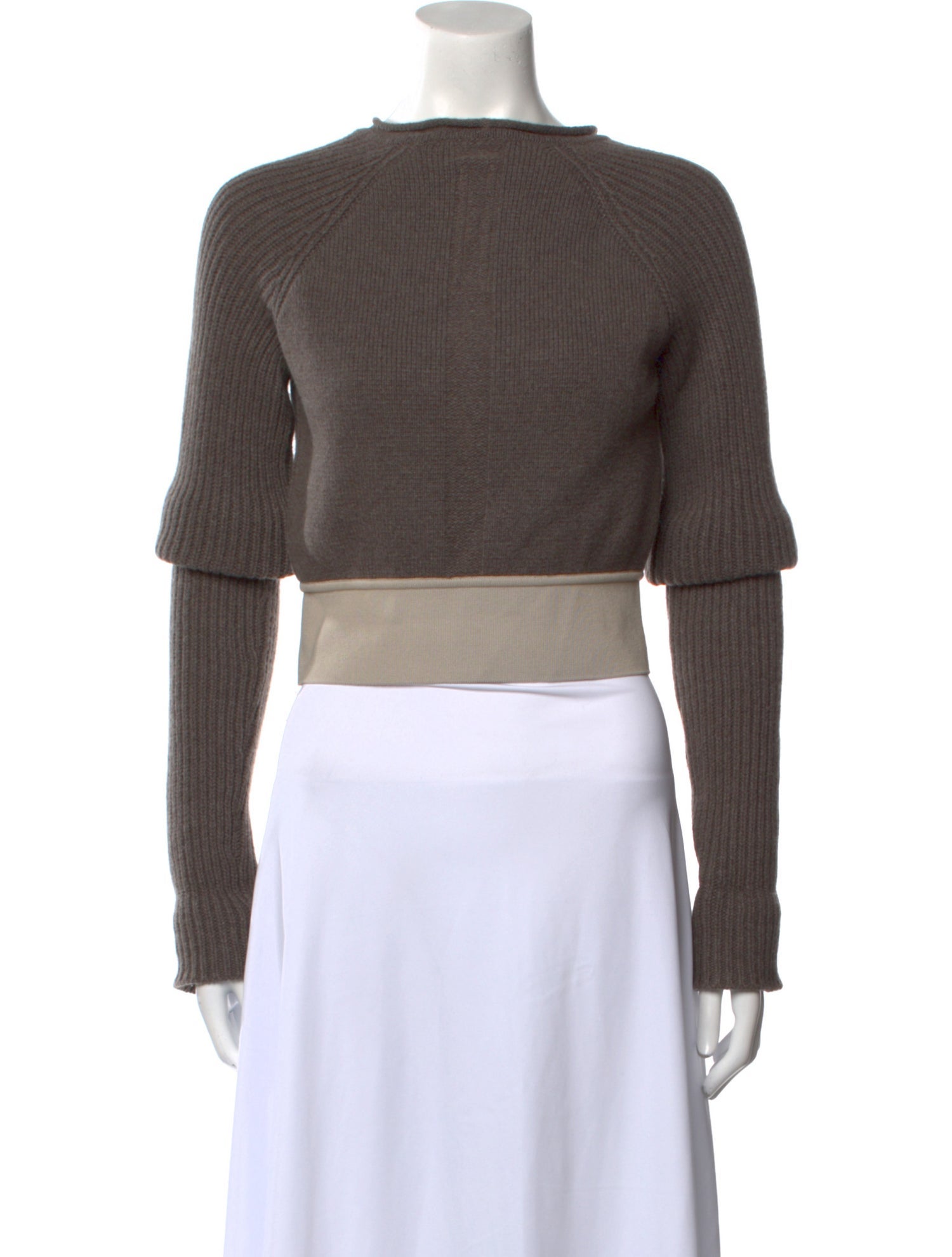 Rick Owens Cashmere Crew Neck Sweater