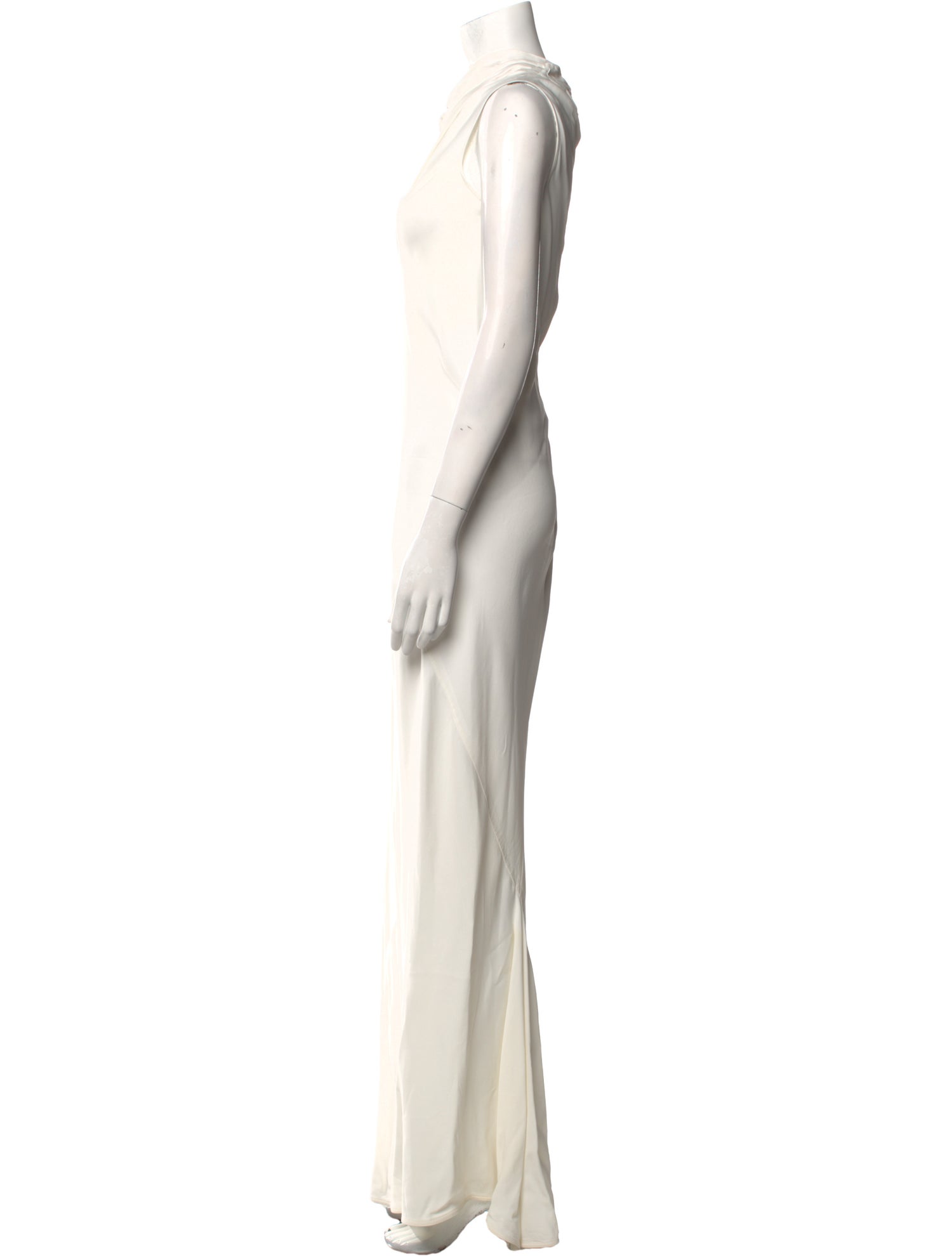 Rick Owens Cowl Neck Long Dress w/ Tags