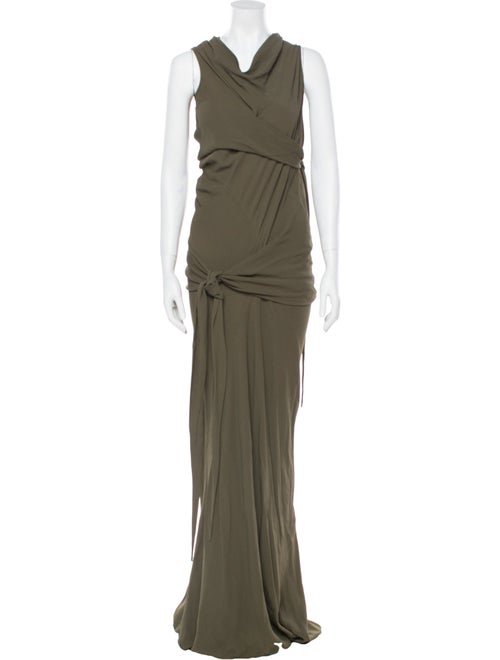 Rick Owens Silk Long Dress