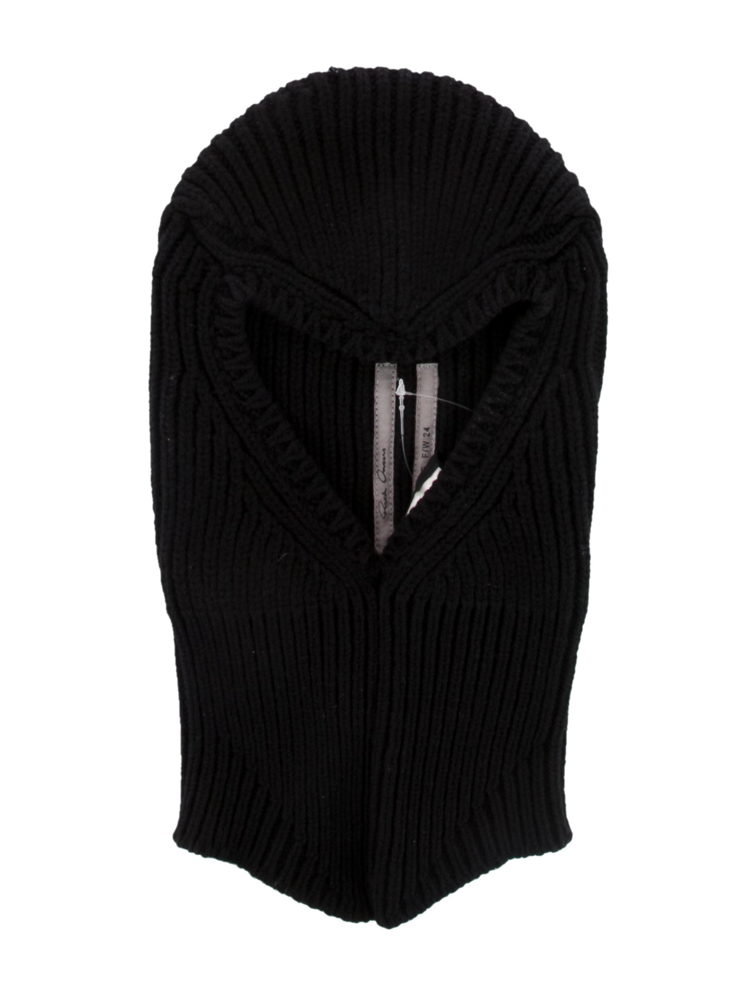 Rick Owens Cashmere Blend Knit Balaclava w/ Tags