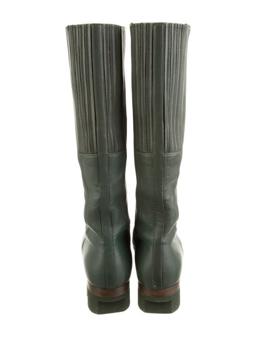 Rick Owens Leather Riding Boots