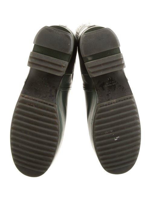 Rick Owens Leather Riding Boots