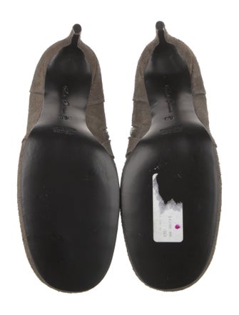 Rick Owens Suede Boots