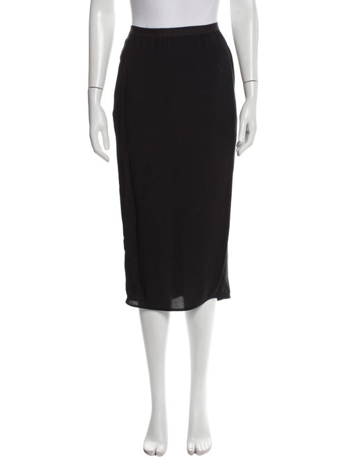 Rick Owens Ruffle Embellishment Midi Length Skirt