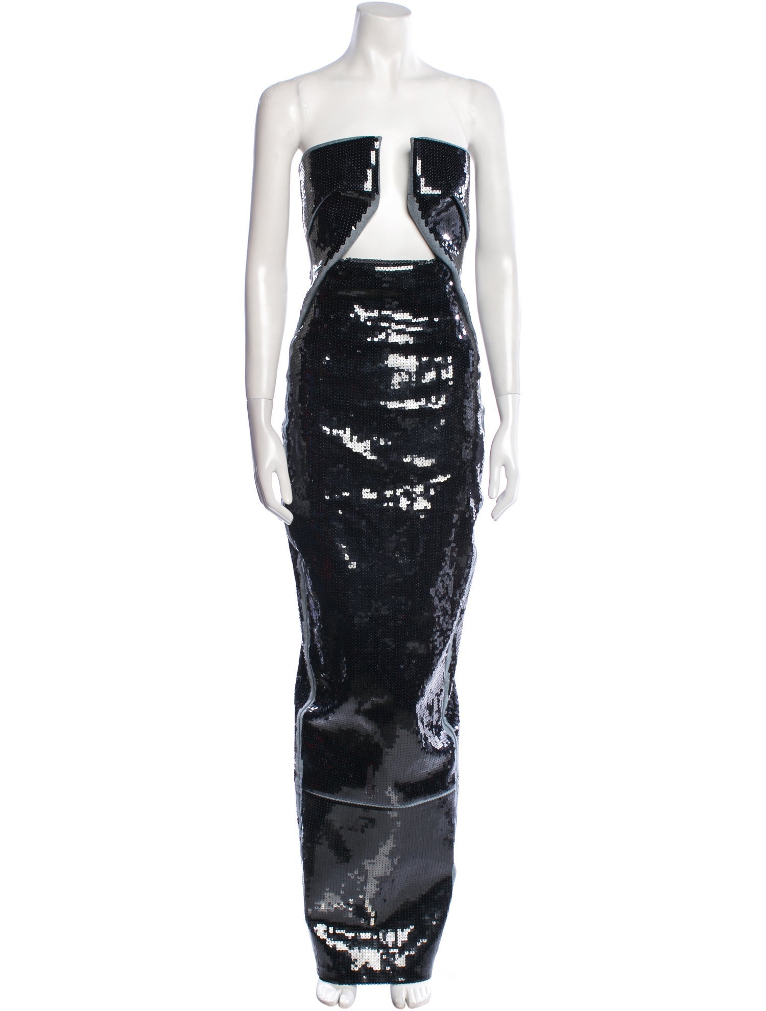 Rick Owens Printed Long Dress