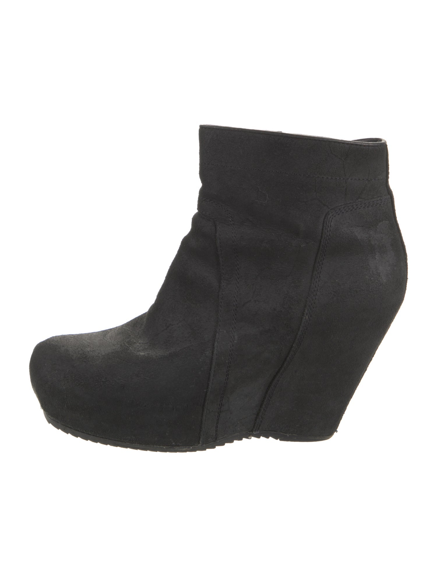 Rick Owens Suede Boots
