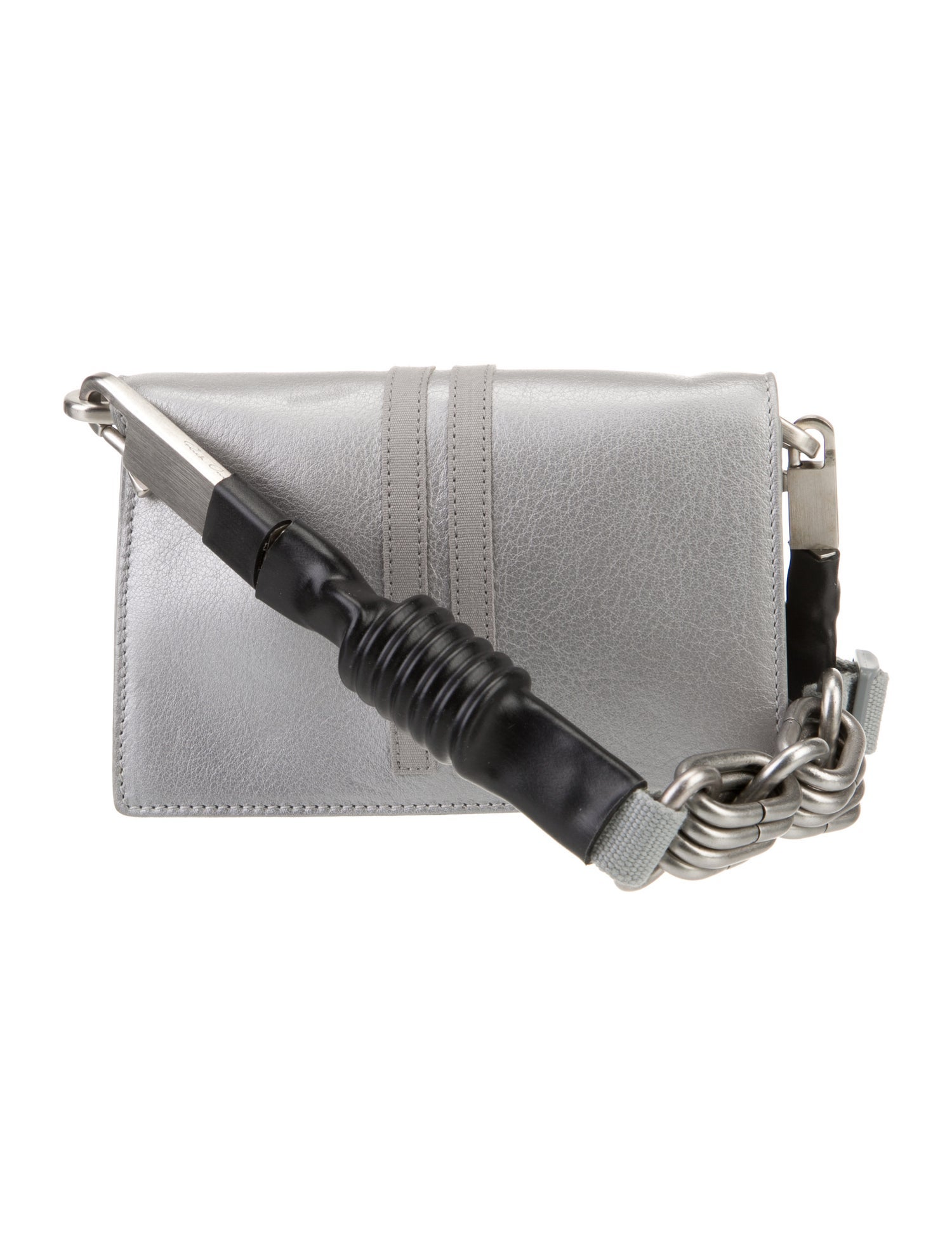 Rick Owens Leather Messenger Bag